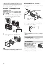 Предварительный просмотр 14 страницы Sony DSX-B710D Operating Instructions Manual