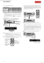 Предварительный просмотр 6 страницы Sony DSX-GS80 Service Manual