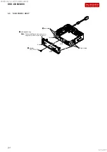 Предварительный просмотр 21 страницы Sony DSX-GS80 Service Manual