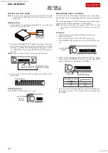 Предварительный просмотр 26 страницы Sony DSX-GS80 Service Manual