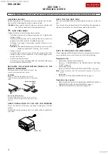 Preview for 4 page of Sony DSX-GS900 Service Manual