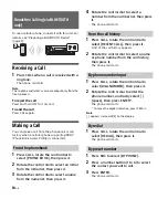 Preview for 18 page of Sony DSX-M5511BT Owner'S Record