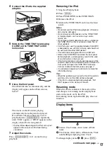 Предварительный просмотр 17 страницы Sony DSX-MS60 Operating Instructions Manual