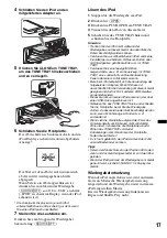 Предварительный просмотр 41 страницы Sony DSX-S100 Operating Instructions Manual