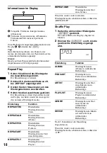 Предварительный просмотр 42 страницы Sony DSX-S100 Operating Instructions Manual