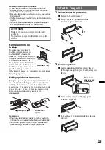 Предварительный просмотр 73 страницы Sony DSX-S100 Operating Instructions Manual