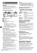 Предварительный просмотр 44 страницы Sony DSX-S200X - Fm/am Digital Media Player Operating Instructions Manual