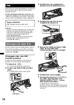 Предварительный просмотр 52 страницы Sony DSX-S200X - Fm/am Digital Media Player Operating Instructions Manual