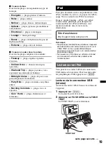 Предварительный просмотр 87 страницы Sony DSX-S200X - Fm/am Digital Media Player Operating Instructions Manual