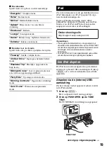 Предварительный просмотр 155 страницы Sony DSX-S200X - Fm/am Digital Media Player Operating Instructions Manual