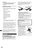 Preview for 166 page of Sony DSX-S200X - Fm/am Digital Media Player Operating Instructions Manual