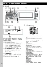 Предварительный просмотр 8 страницы Sony DSX-S210X Operating Instructions Manual