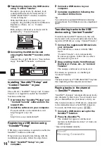 Предварительный просмотр 16 страницы Sony DSX-S210X Operating Instructions Manual