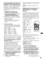 Preview for 145 page of Sony DSX-S300BTX Operating Instructions Manual