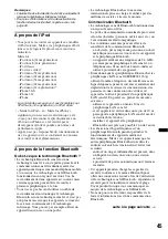 Preview for 149 page of Sony DSX-S300BTX Operating Instructions Manual