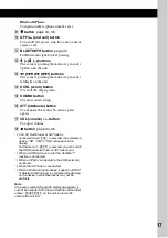 Preview for 17 page of Sony DSX-S310BTX Operating Instructions Manual