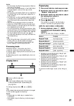 Preview for 27 page of Sony DSX-S310BTX Operating Instructions Manual