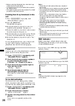 Preview for 36 page of Sony DSX-S310BTX Operating Instructions Manual