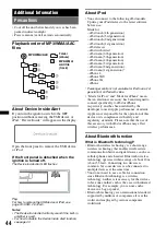 Preview for 44 page of Sony DSX-S310BTX Operating Instructions Manual