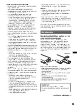 Preview for 45 page of Sony DSX-S310BTX Operating Instructions Manual