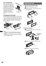 Preview for 46 page of Sony DSX-S310BTX Operating Instructions Manual