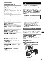 Preview for 75 page of Sony DSX-S310BTX Operating Instructions Manual