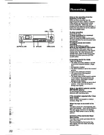 Предварительный просмотр 22 страницы Sony DTC-690 Operating Instructions Manual