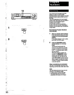 Предварительный просмотр 36 страницы Sony DTC-690 Operating Instructions Manual