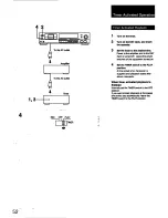 Предварительный просмотр 52 страницы Sony DTC-690 Operating Instructions Manual