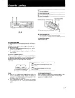 Preview for 17 page of Sony DTC-87ES Operating Instructions Manual