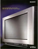 Предварительный просмотр 1 страницы Sony DTR-HD1 - Digital Television Tuner Brochure & Specs