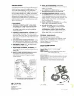 Preview for 2 page of Sony DVBK-1000 Specifications