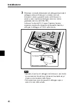 Предварительный просмотр 40 страницы Sony DVCAM DSBK-140 Installation Instructions Manual