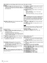 Preview for 62 page of Sony DVCAM DSR-1500 Operating Instructions Manual