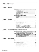 Preview for 4 page of Sony DVCAM DSR-1600A Operating Instructions Manual