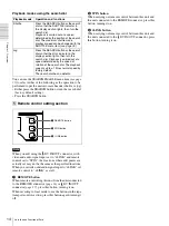 Preview for 14 page of Sony DVCAM DSR-1600A Operating Instructions Manual