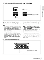 Preview for 17 page of Sony DVCAM DSR-1600A Operating Instructions Manual