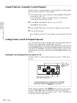 Preview for 24 page of Sony DVCAM DSR-1600A Operating Instructions Manual