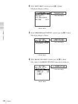 Preview for 26 page of Sony DVCAM DSR-1600A Operating Instructions Manual