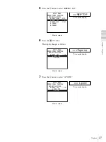 Preview for 27 page of Sony DVCAM DSR-1600A Operating Instructions Manual