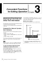 Preview for 30 page of Sony DVCAM DSR-1600A Operating Instructions Manual