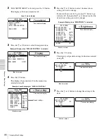 Preview for 46 page of Sony DVCAM DSR-1600A Operating Instructions Manual