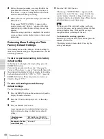 Preview for 48 page of Sony DVCAM DSR-1600A Operating Instructions Manual