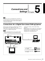 Preview for 49 page of Sony DVCAM DSR-1600A Operating Instructions Manual