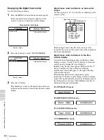 Preview for 60 page of Sony DVCAM DSR-1600A Operating Instructions Manual