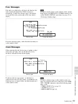 Preview for 63 page of Sony DVCAM DSR-1600A Operating Instructions Manual