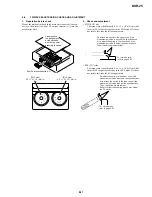 Preview for 152 page of Sony DVCAM DSR-25 Service Manual