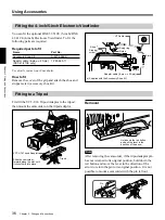 Preview for 36 page of Sony DVCAM DSR-300AK Operating Instructions Manual