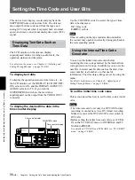 Предварительный просмотр 56 страницы Sony DVCAM DSR-50 Operating Instructions Manual