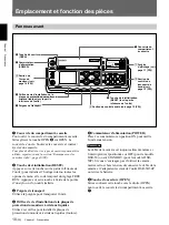 Предварительный просмотр 116 страницы Sony DVCAM DSR-50 Operating Instructions Manual